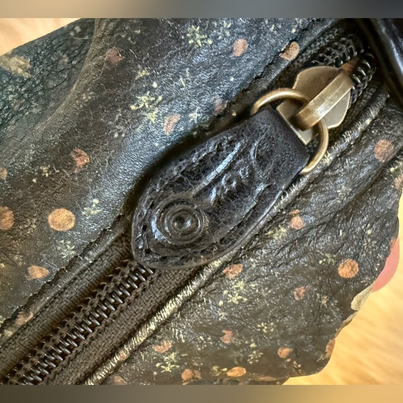 Jcon Los Angles Leather Shoulder Bag w print of Sandro Botticellis La Primavera - Picture 12 of 17